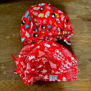 Blue Sky and Nurse Noggin Scrub Hats